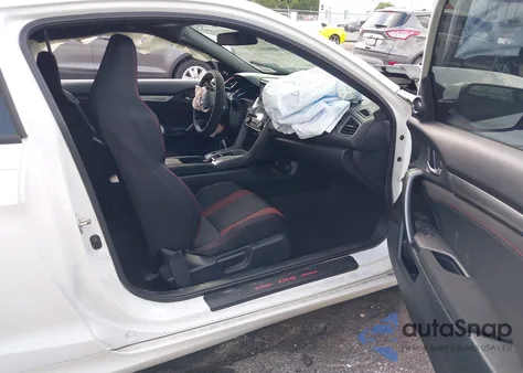 2020 Honda Civic Si Coupe from USA, damaged, VIN 2HGFC3A59LH754187